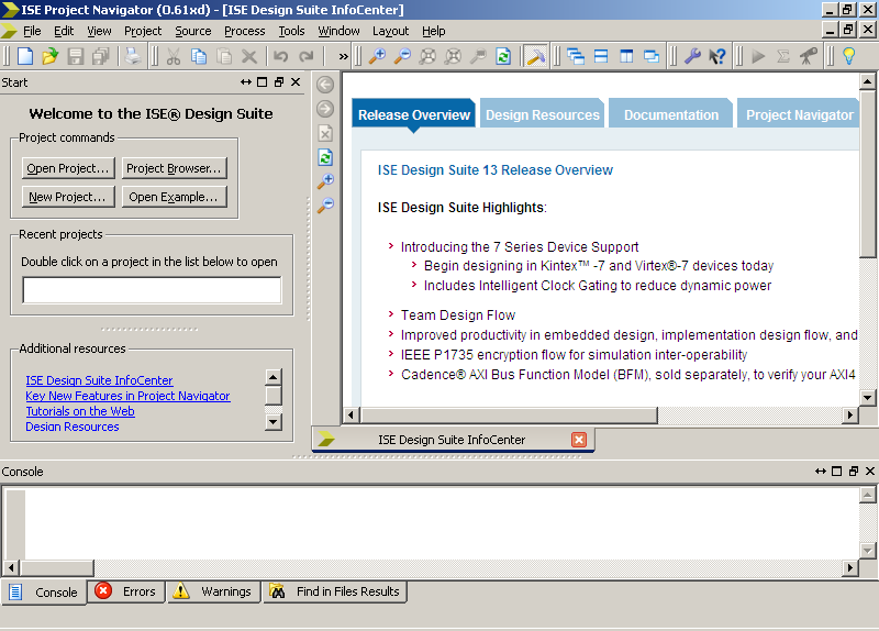 how to open after i download xilinx ise software